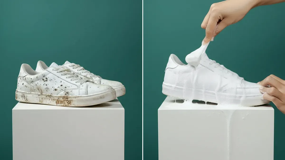 Tips för att få tillbaka vita sneakers