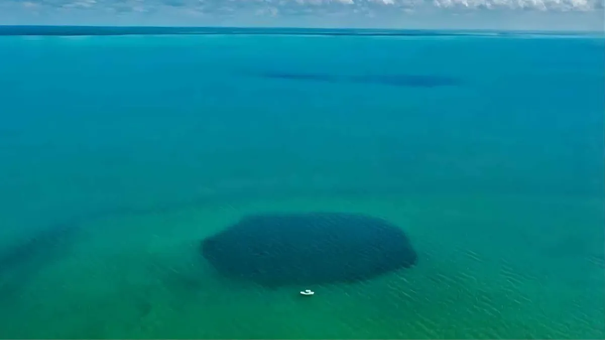 Världens djupaste blå hål bekräftat i Mexiko: Taam Ja