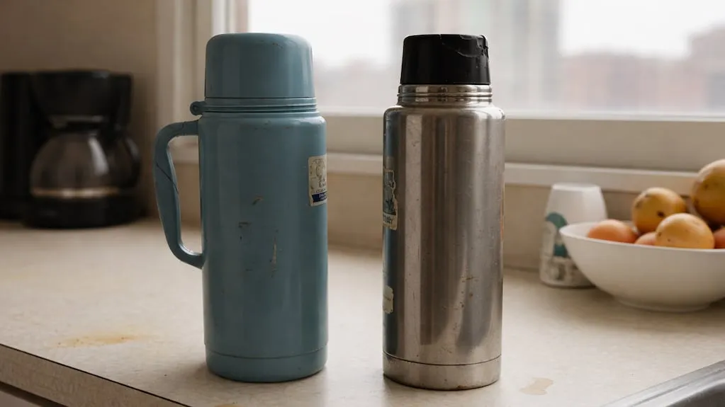 Har du gamla termosar? Släng dem inte : ge dem nytt liv i trädgården