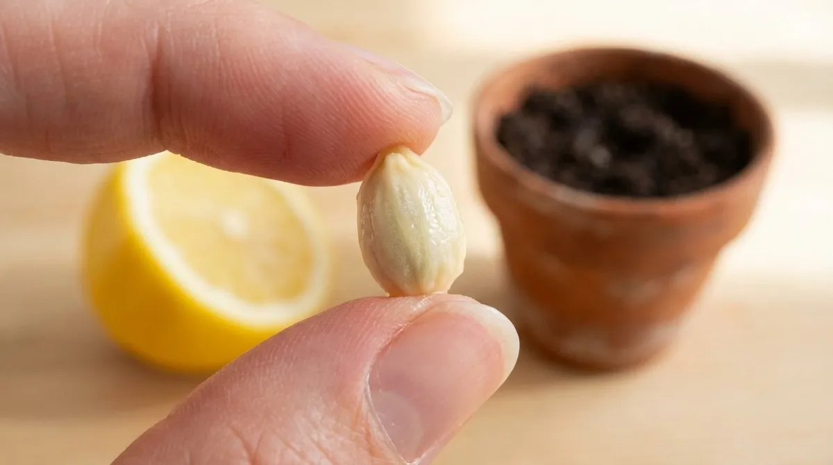 Odla ditt eget citronträd från en kärna: en zero waste-triumf hemma