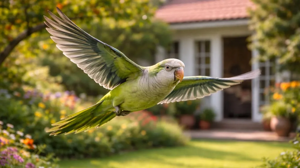 Ser du parakiter nära huset? Vad det betyder och varför det är positivt