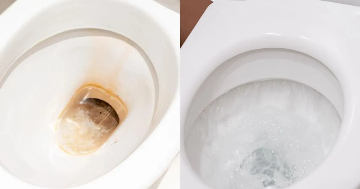 Så tar du bort rost och kalk i badrummet