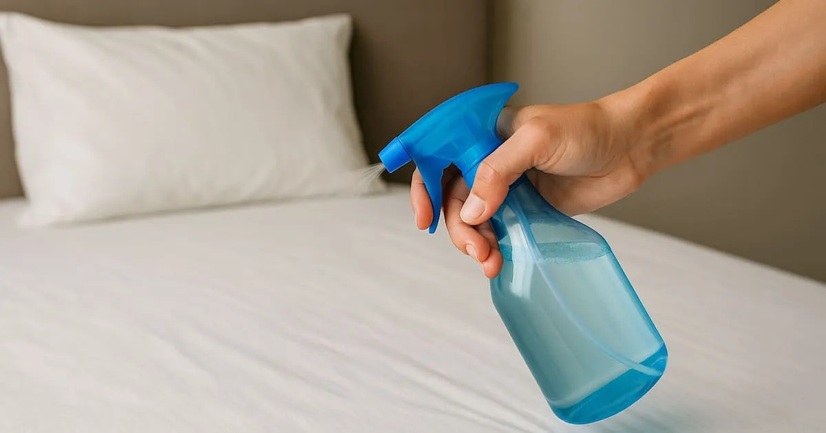 Hemligheten med vit vinäger på lakan