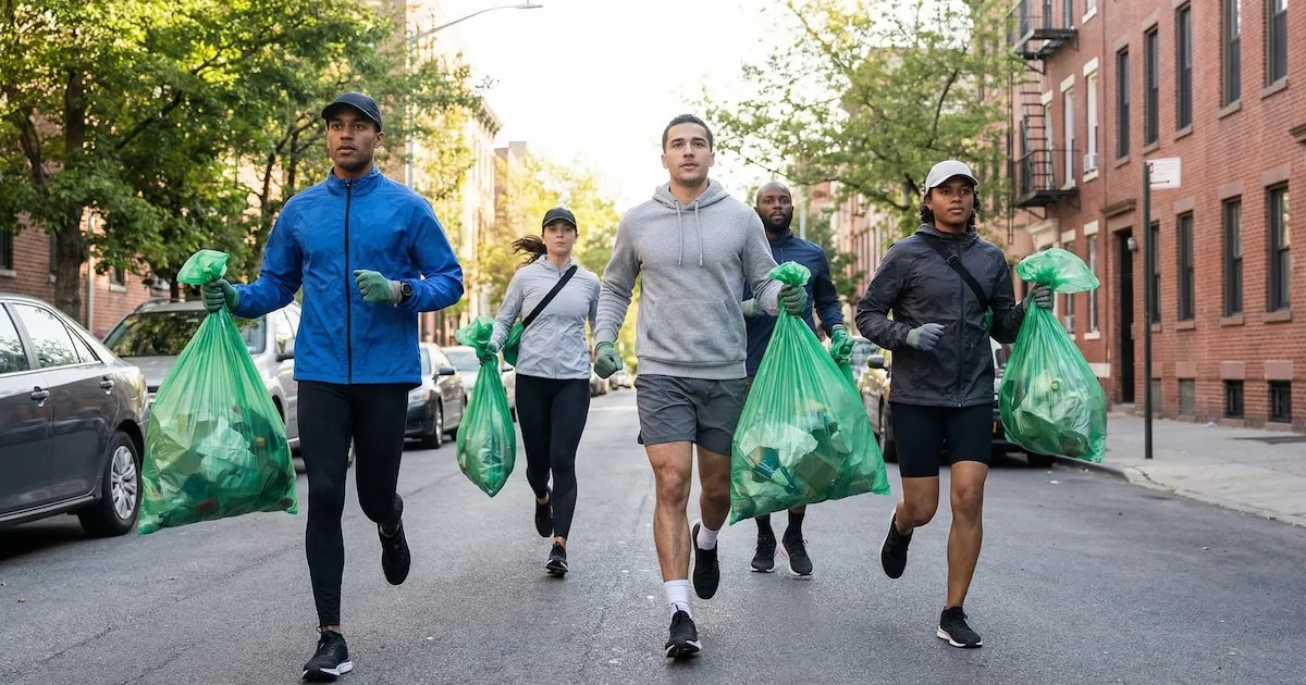 Plogging : när löpning blir skräpplock i New York