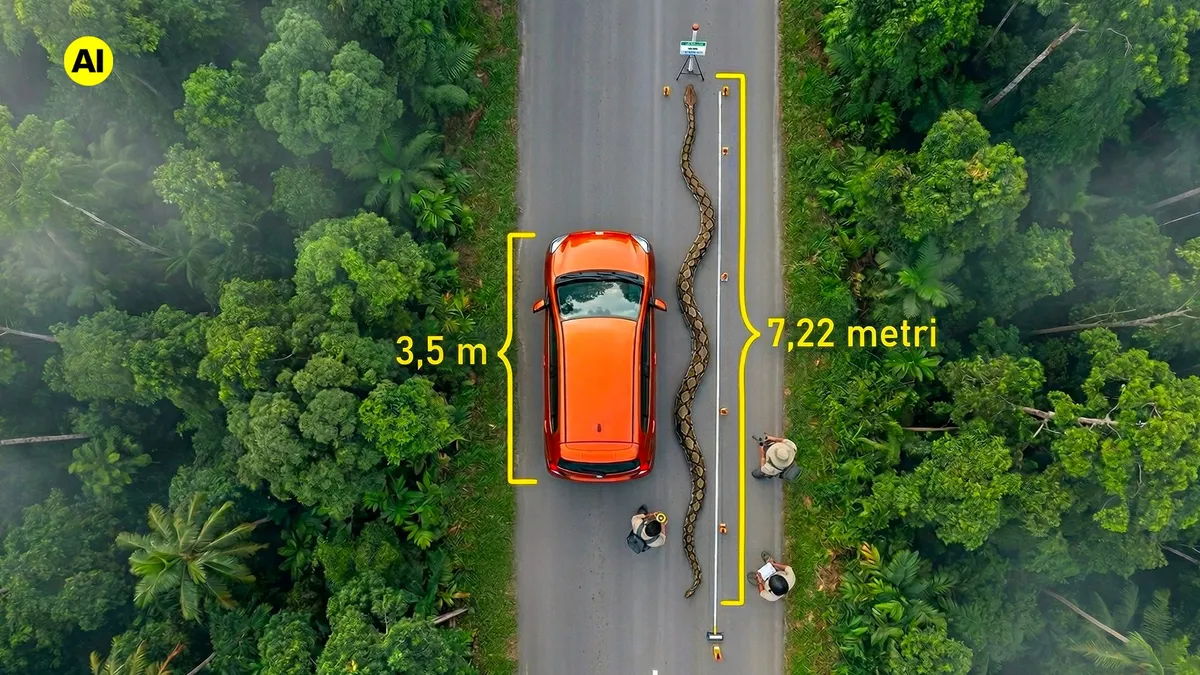 Nytt längdrekord för ormar, en överraskning från Indonesien