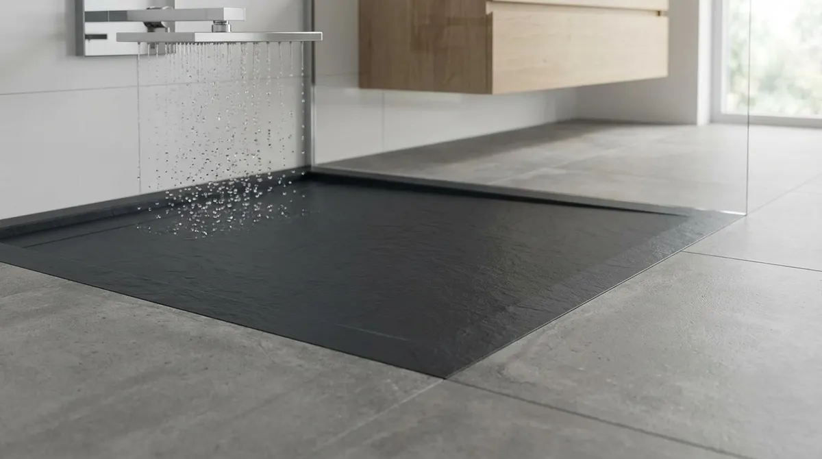 En ny era för duschar: ultraflata duschkar istället för kakel